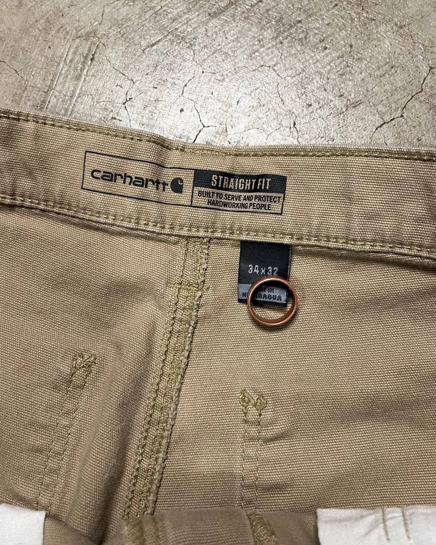 Modern Carhartt Straight Fit Carpenter Pants