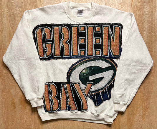 GSB Custom Green Bay Packers Blanket Combo Crewneck