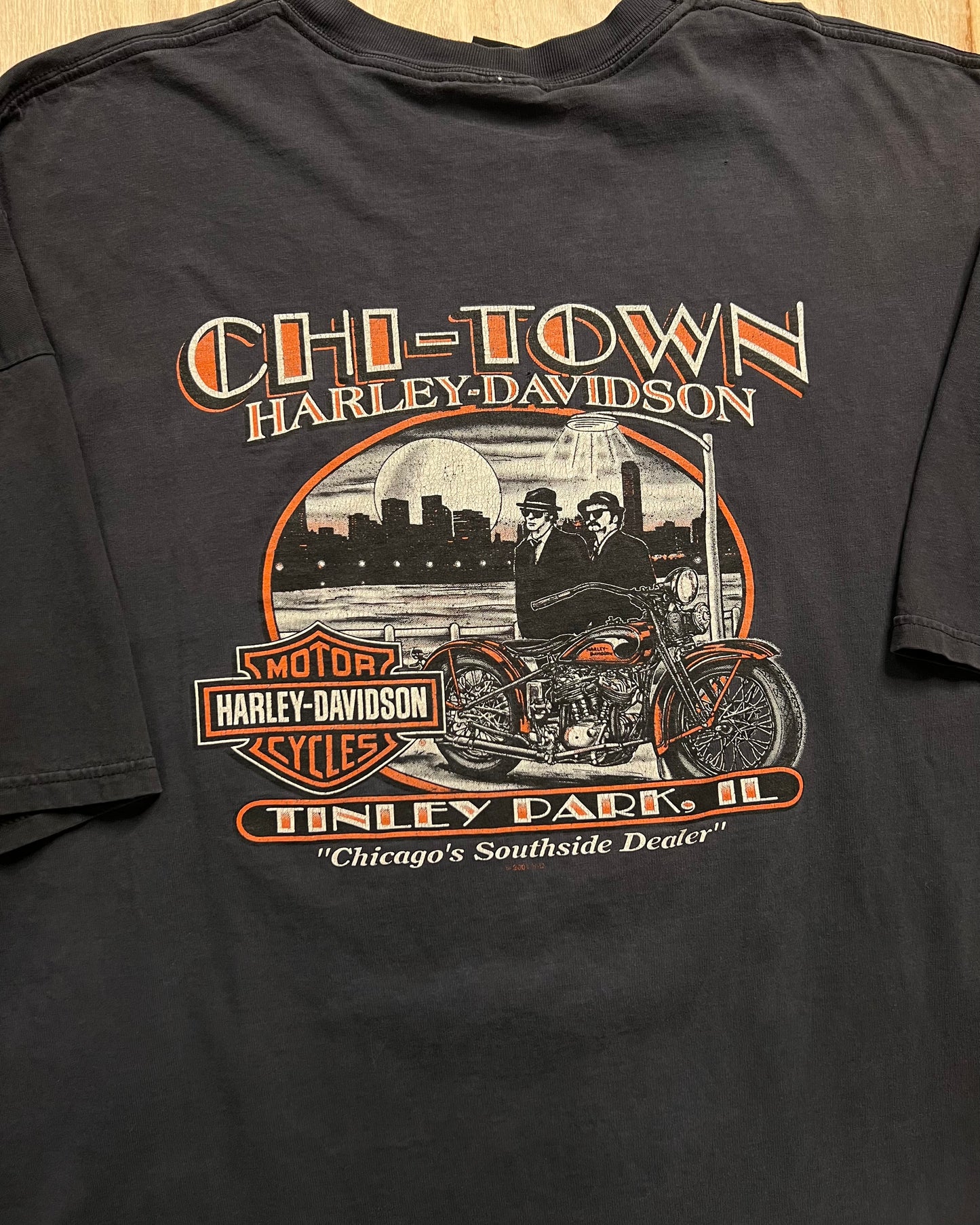 2003 Harley Davidson Chi Town T-Shirt