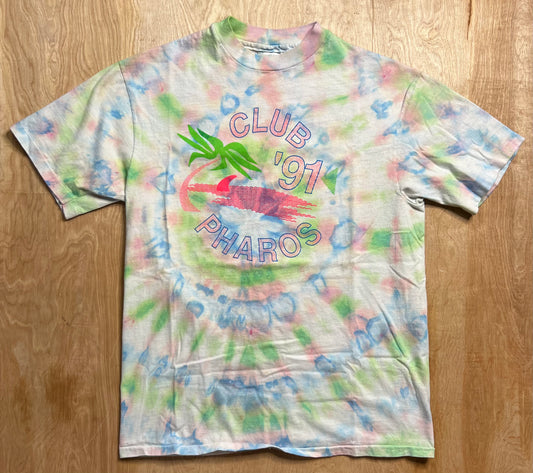 GSB Custom Tie Dye 1991 Club Pharos Single Stitch T-Shirt