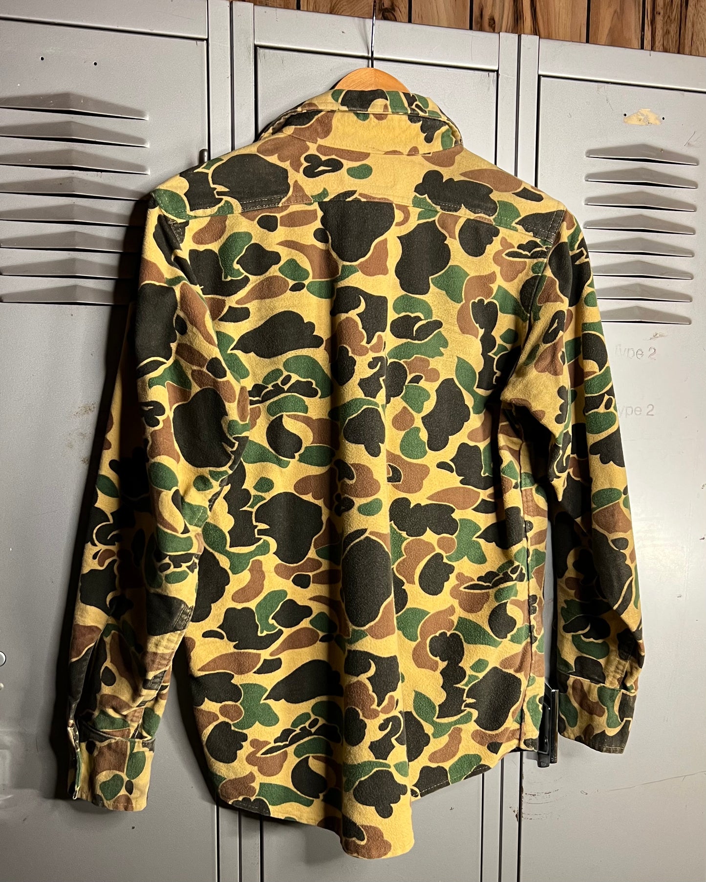 1980's Faded DeerSkin Camo Flannel