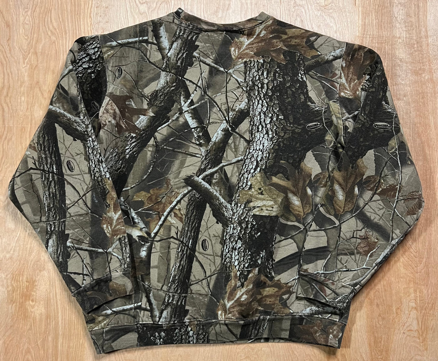 Vintage No Tag Heavy Realtree Camo Crewneck