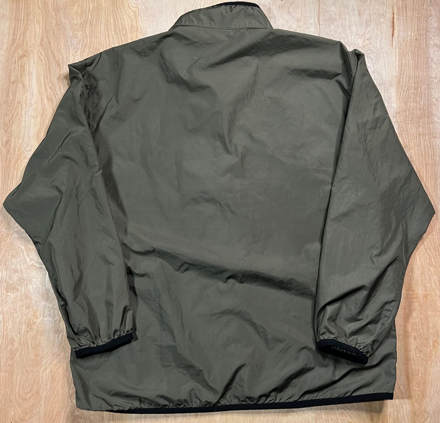 Early 2000's Nike Olive Green Windbreaker