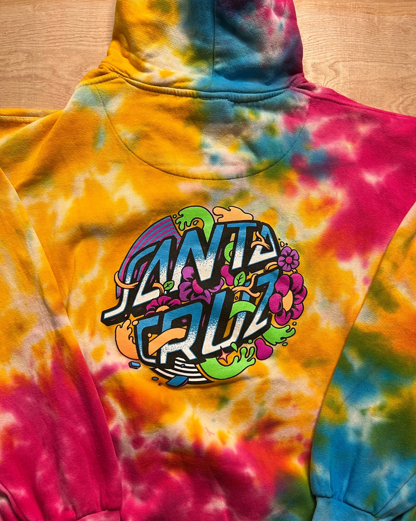 Modern Santa Cruz Tie Dye Hoodie