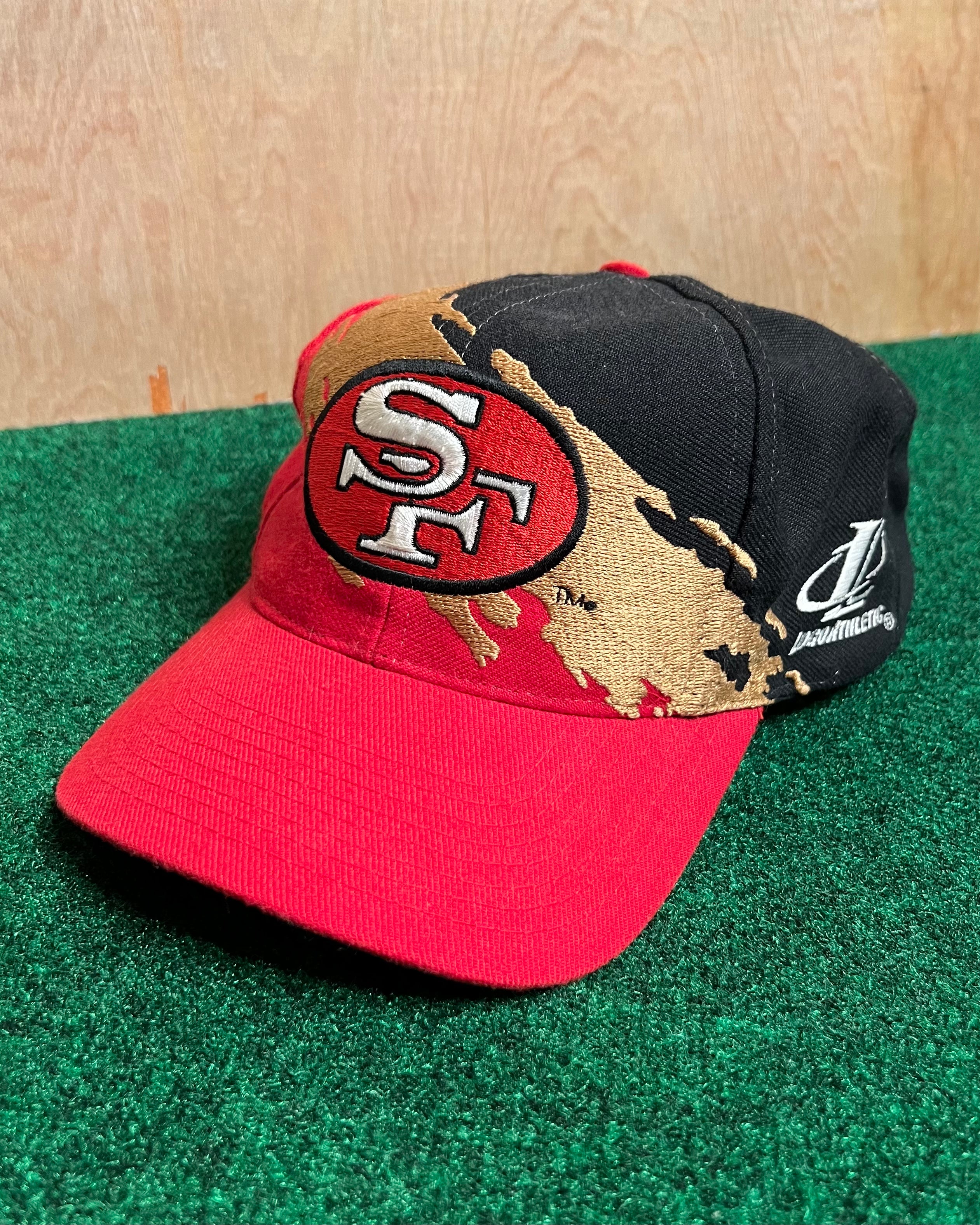 Vintage San Francisco 49ers Splash Logo Athletic Snapback Hat