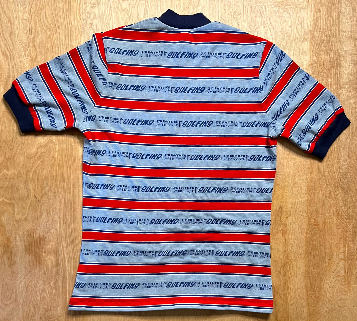1960's/1970's "I'd Rather Be Golfing" T-Shirt