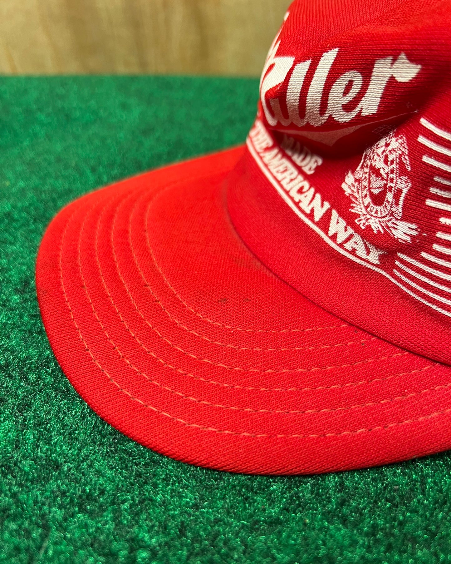 Vintage Miller "Made the American Way" Hat