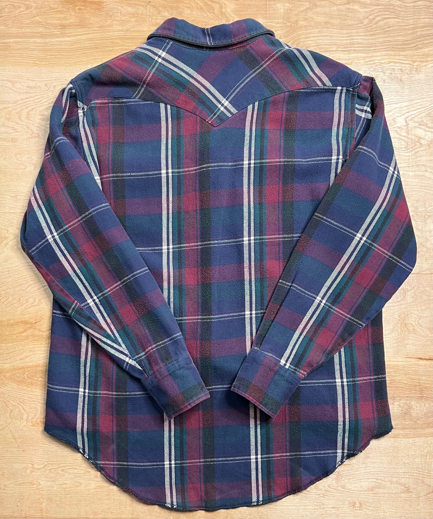 Vintage Wrangler Snap Button Flannel