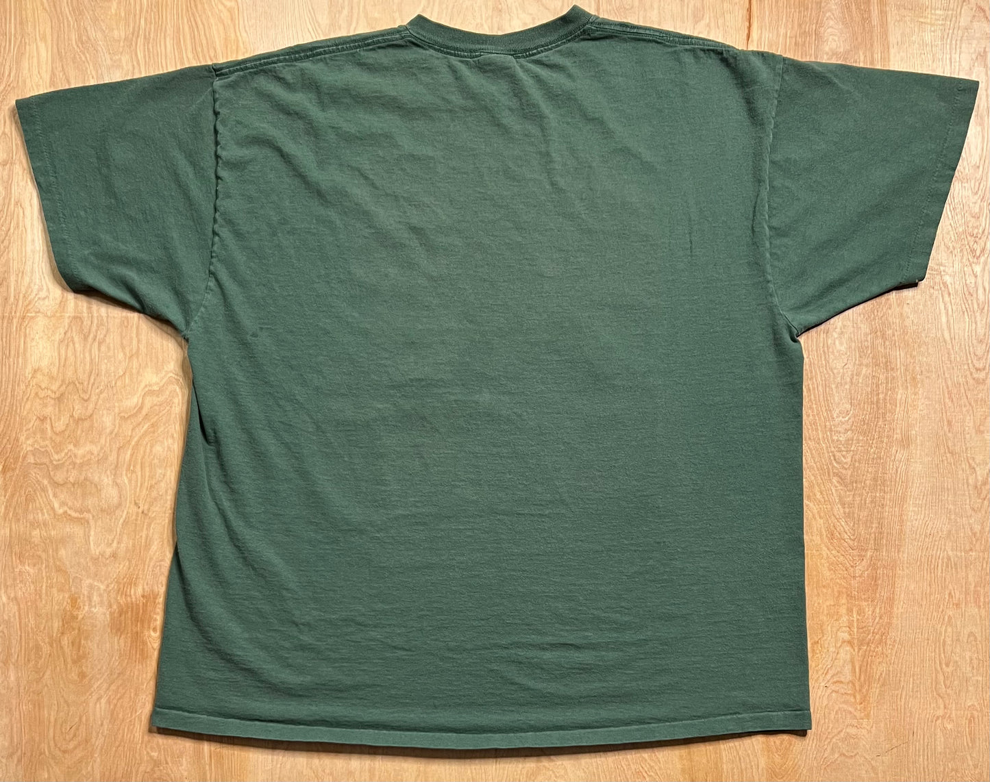 1995 Green Bay Packers NFC Central Division Champions Single Stitch T-Shirt