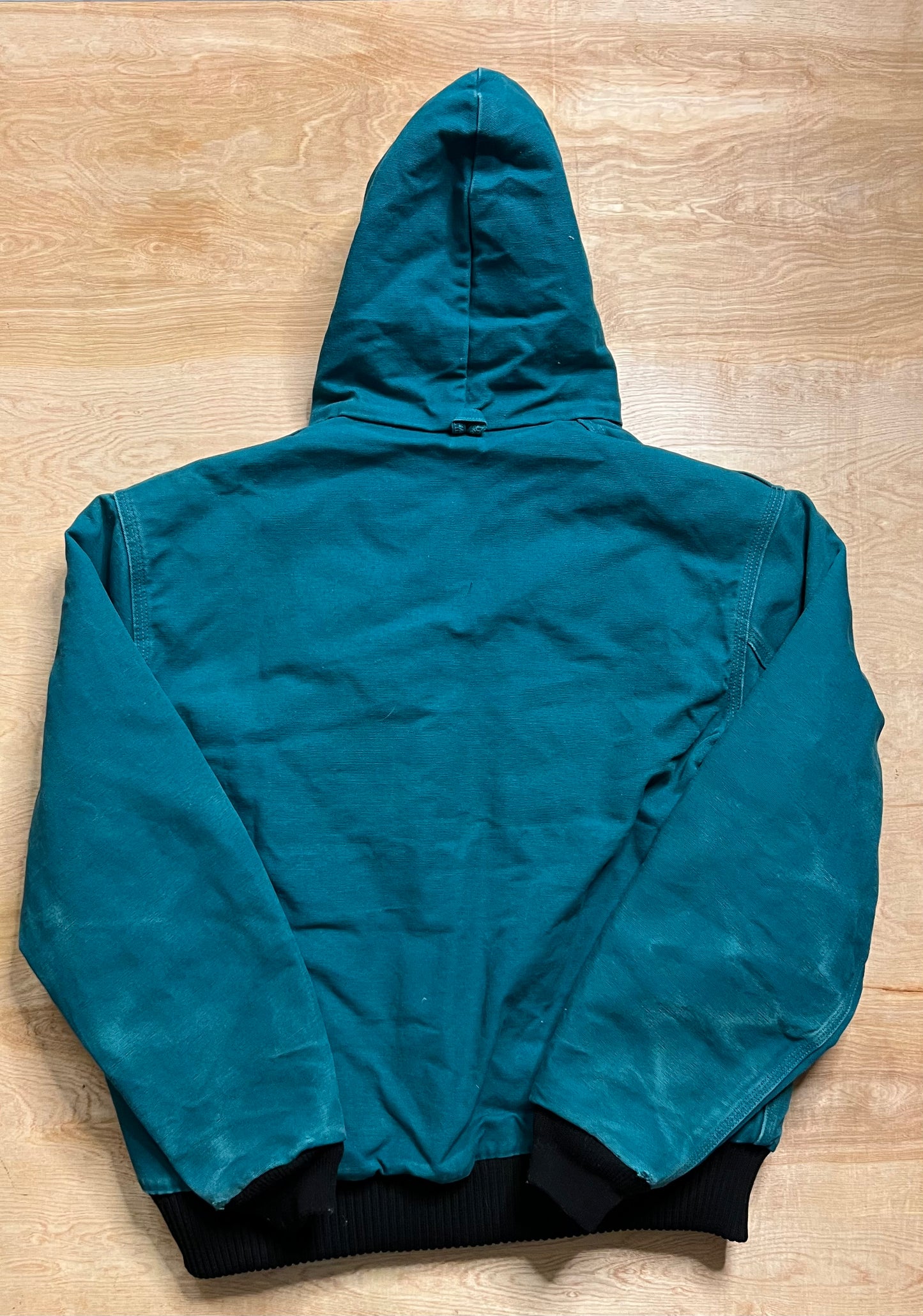 Vintage Carhartt Teal Insulated Work Jacket