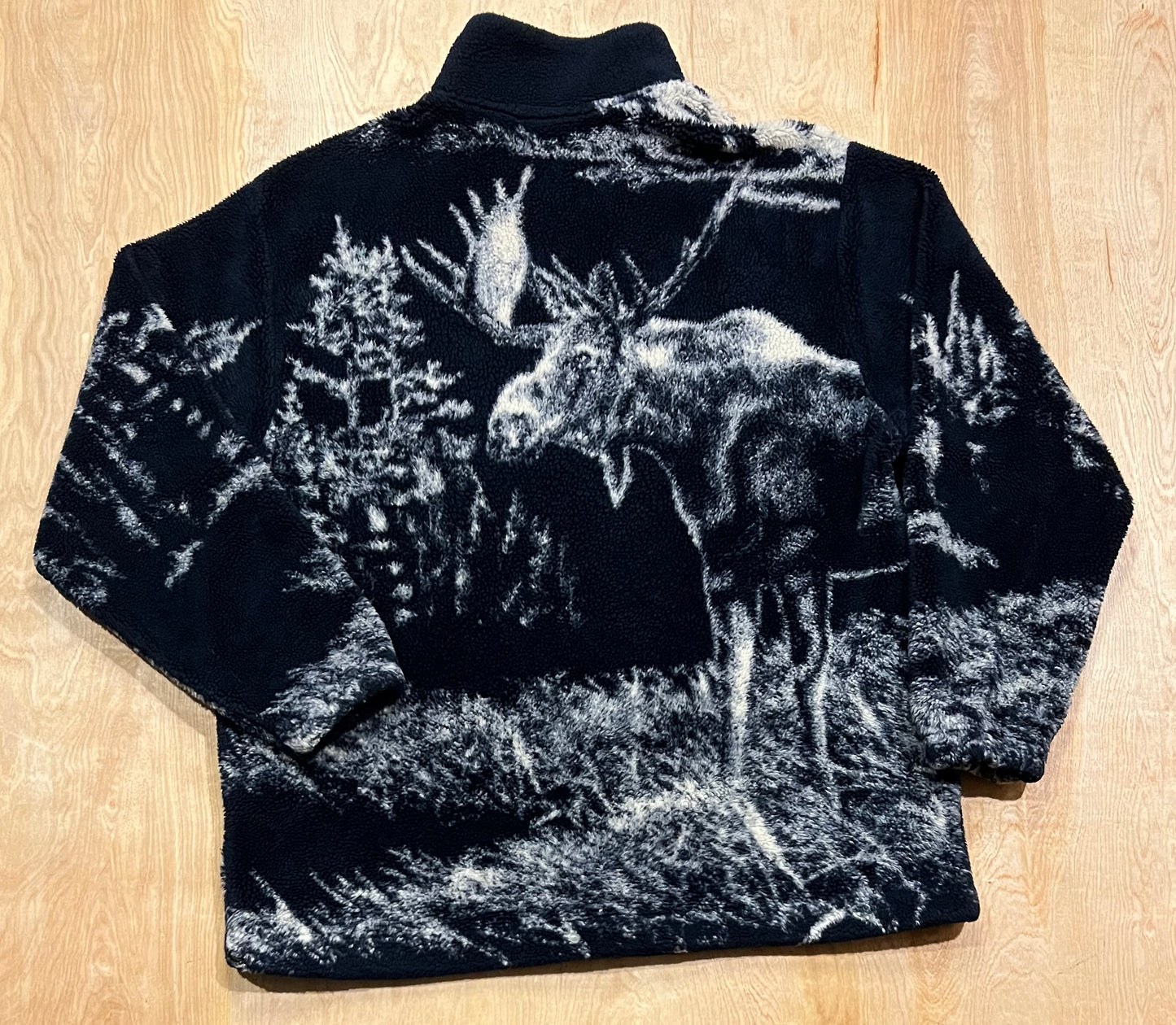 Vintage Art Unlimited AOP Moose Fleece