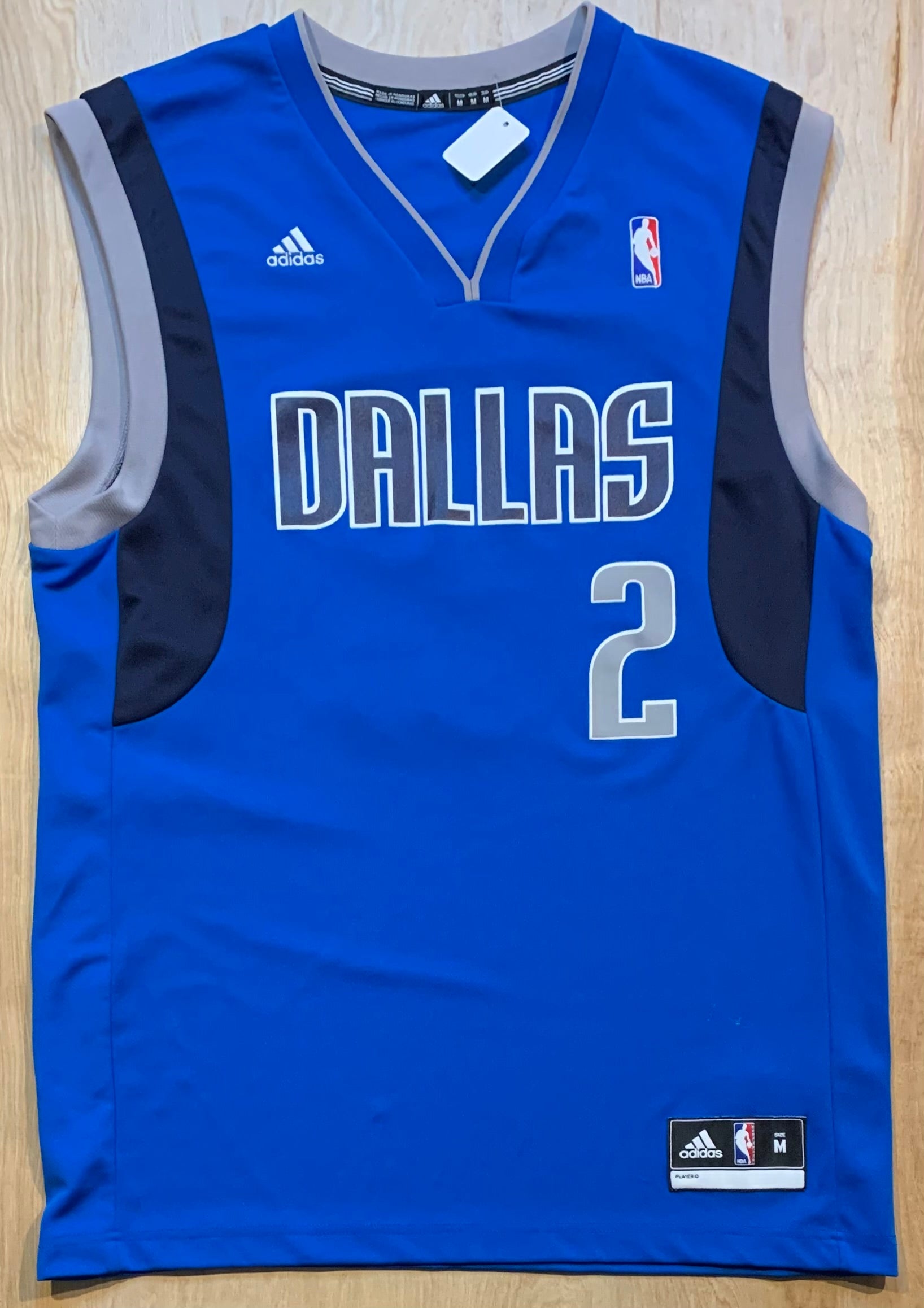 Jason Kidd Jersey Large Adidas Dallas Mavericks #2 NBA Vintage