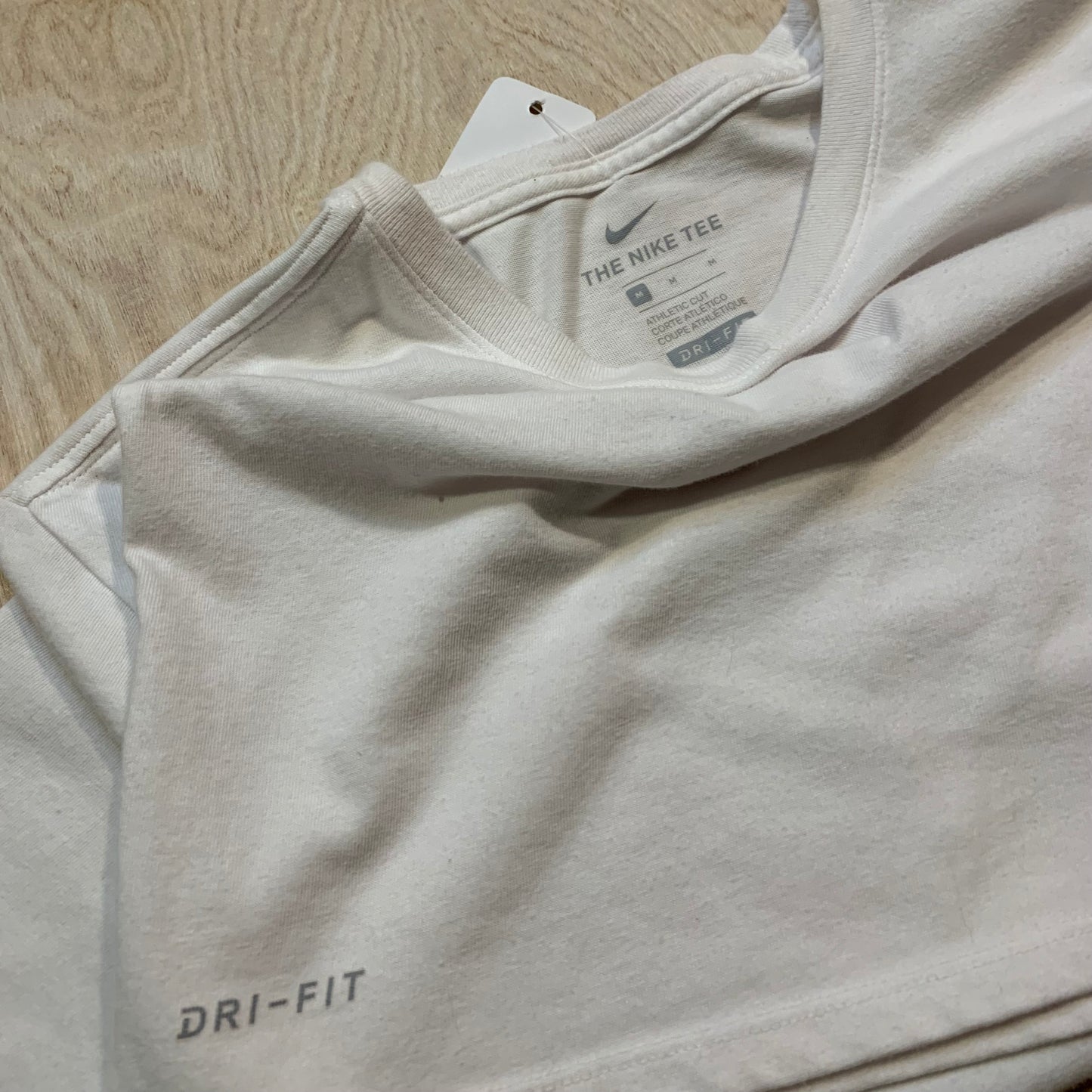 2000's Classic Nike Dri-Fit White T-shirt