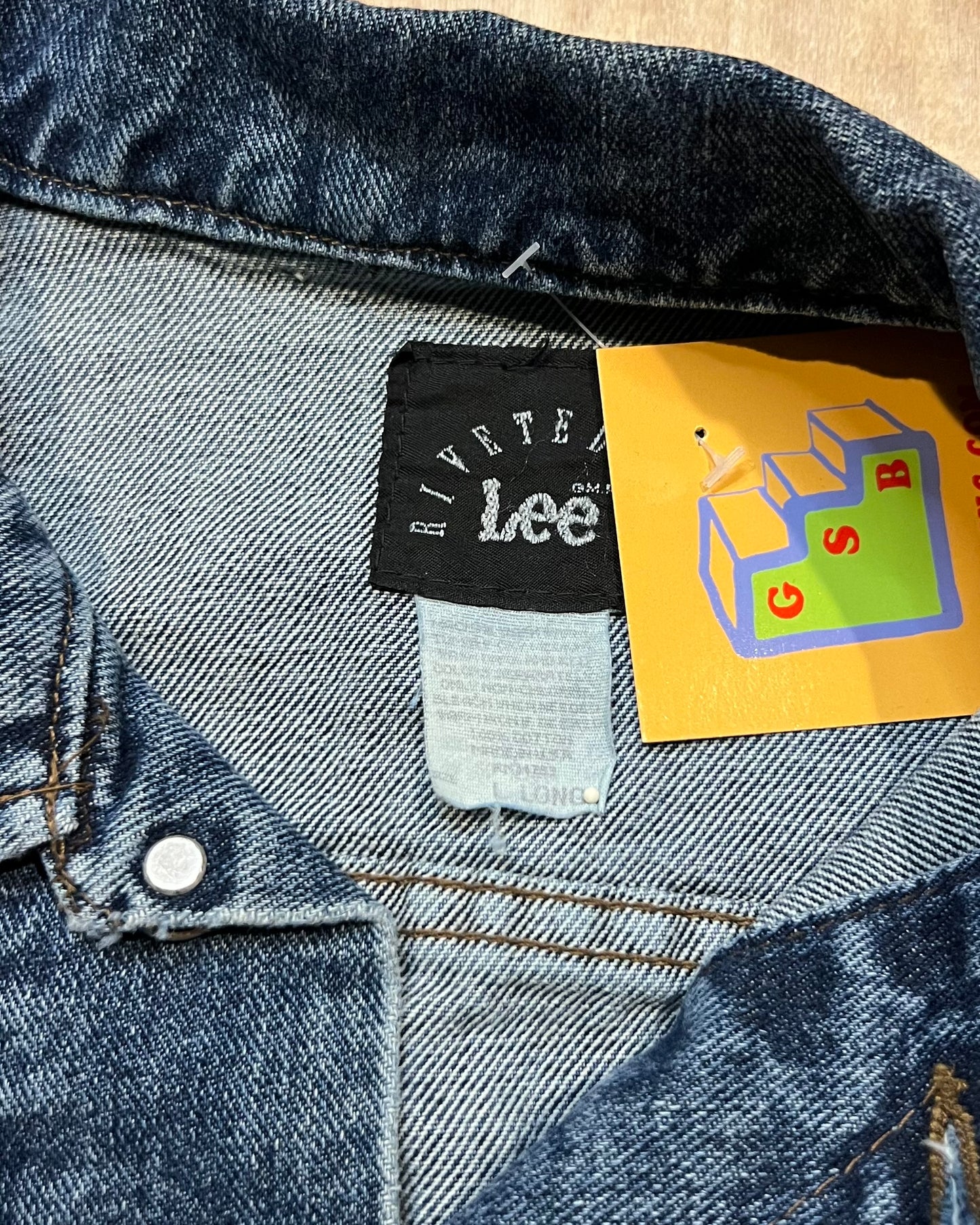 Vintage Lee Riveted Denim Jacket