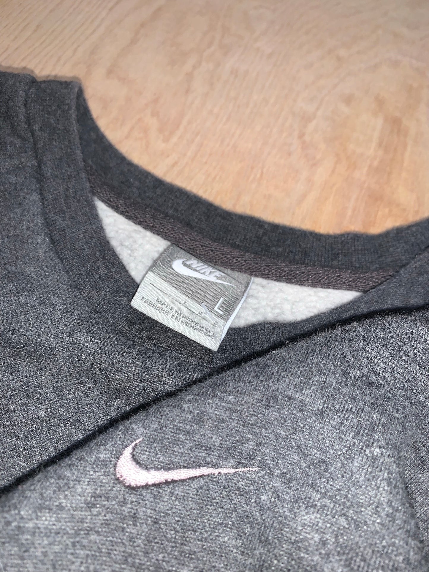 Classic Grey Nike Crewneck