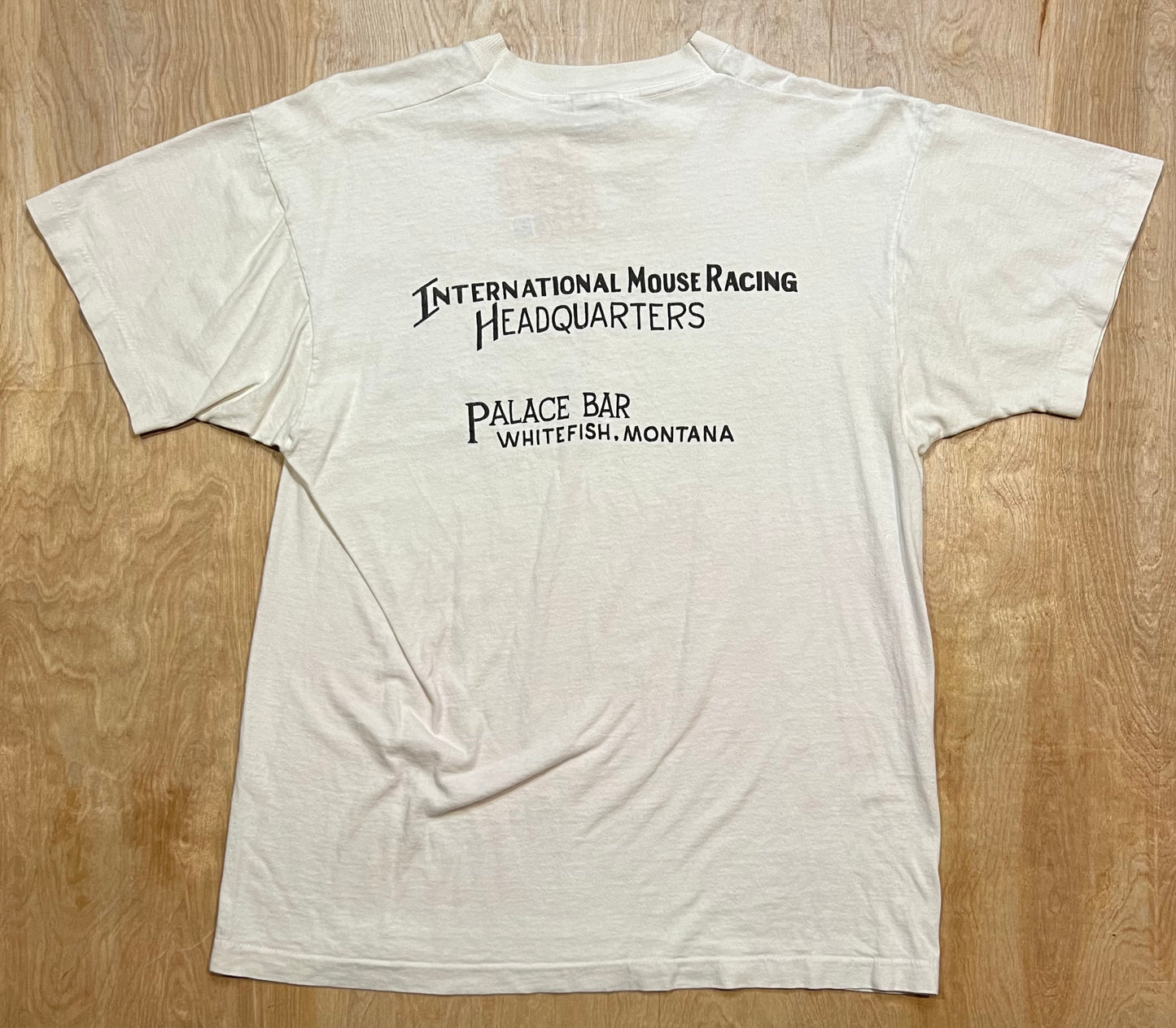 1988 International Mouse Racing Headquarters Single Stitch T-Shirt