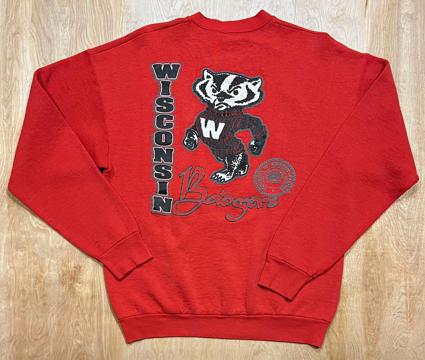 Vintage University of Wisconsin Badgers Fruit of the Loom Crewneck