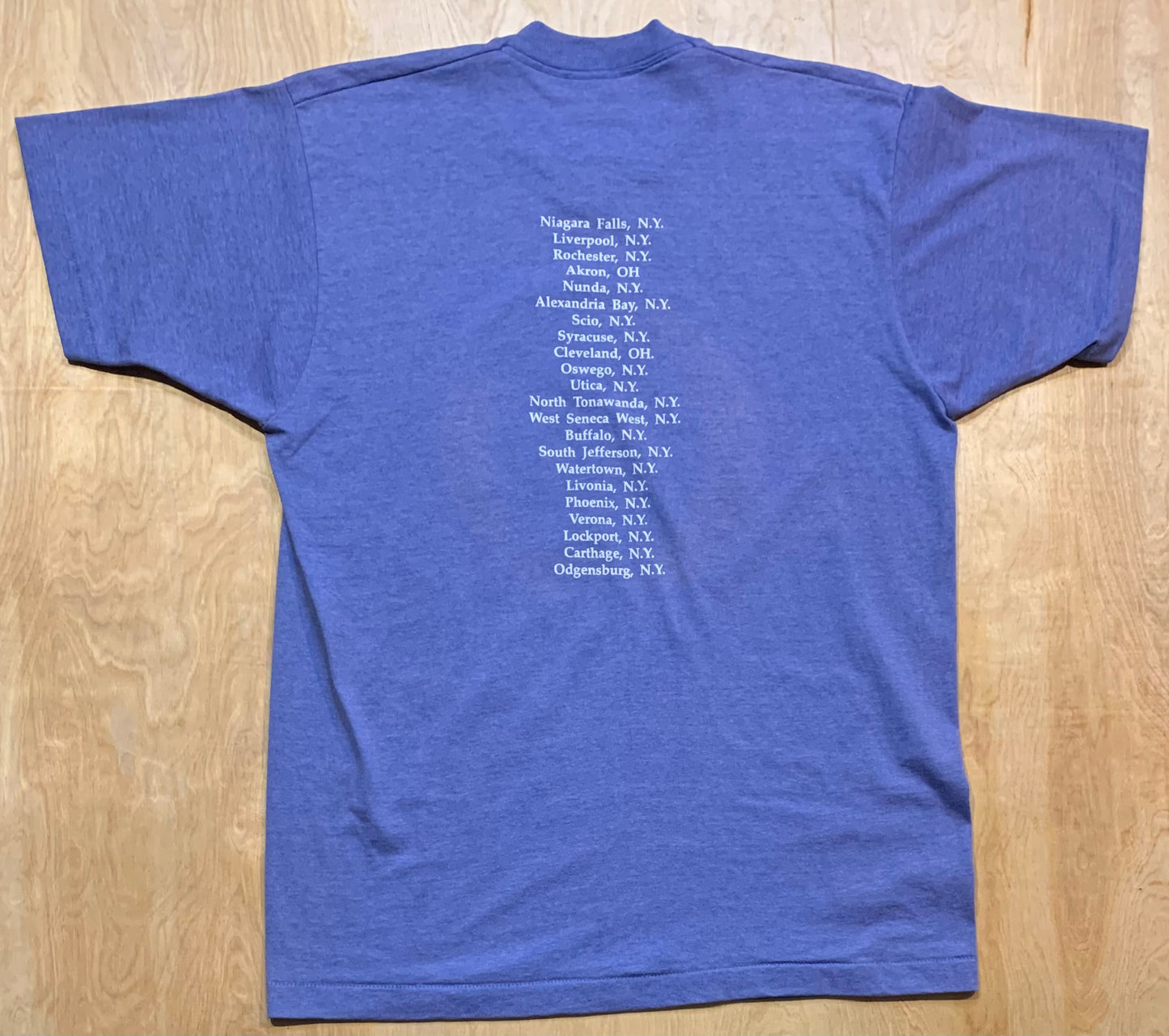 1991 Scintas Tour Single Stitch "Drug Free America Promotions" T-Shirt