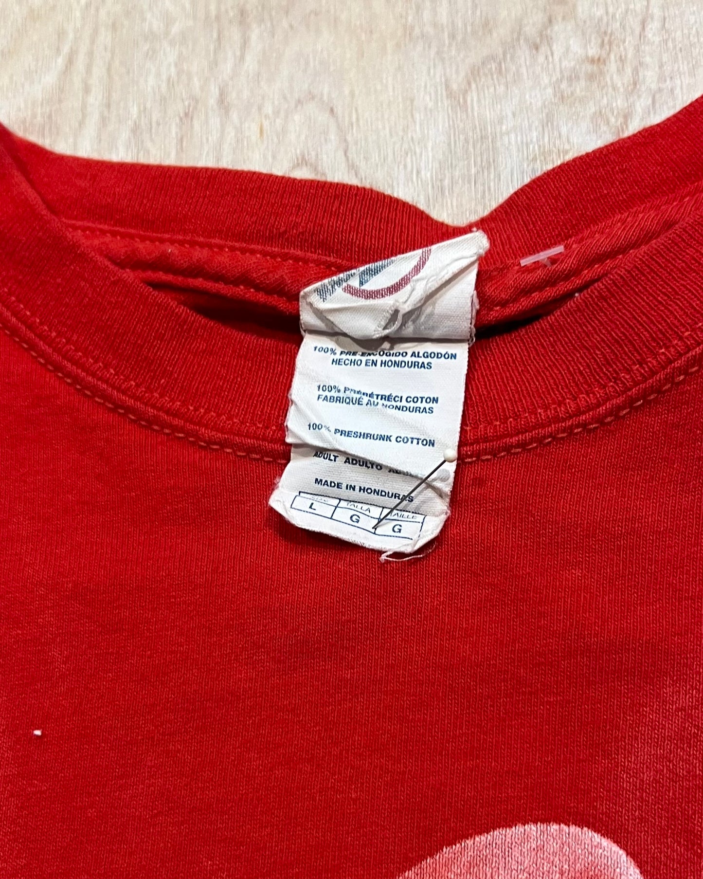 Vintage University Of Wisconsin Badgers AOP Graphic T-Shirt