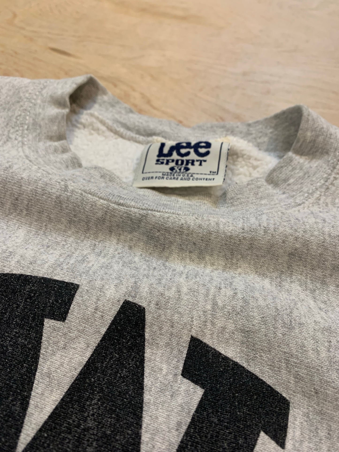 Classic Grey Iowa Hawkeyes Crewneck