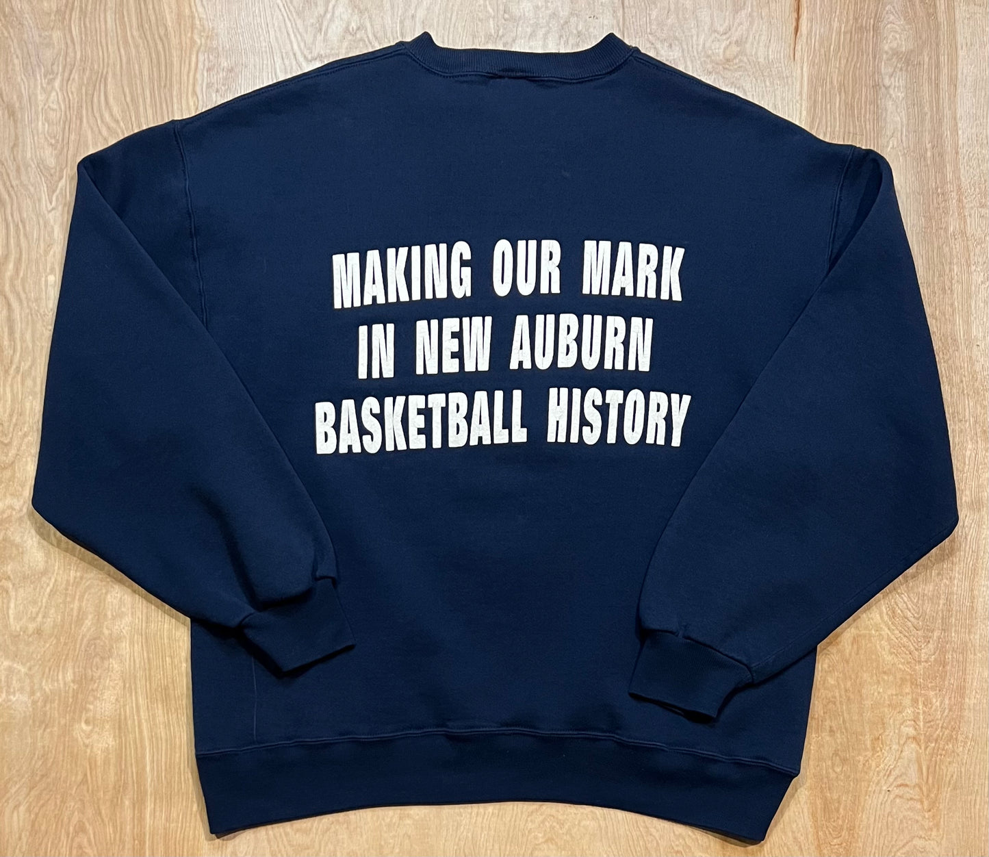 Vintage 1997 New Auburn Girls Basketball Russell Athletics Crewneck