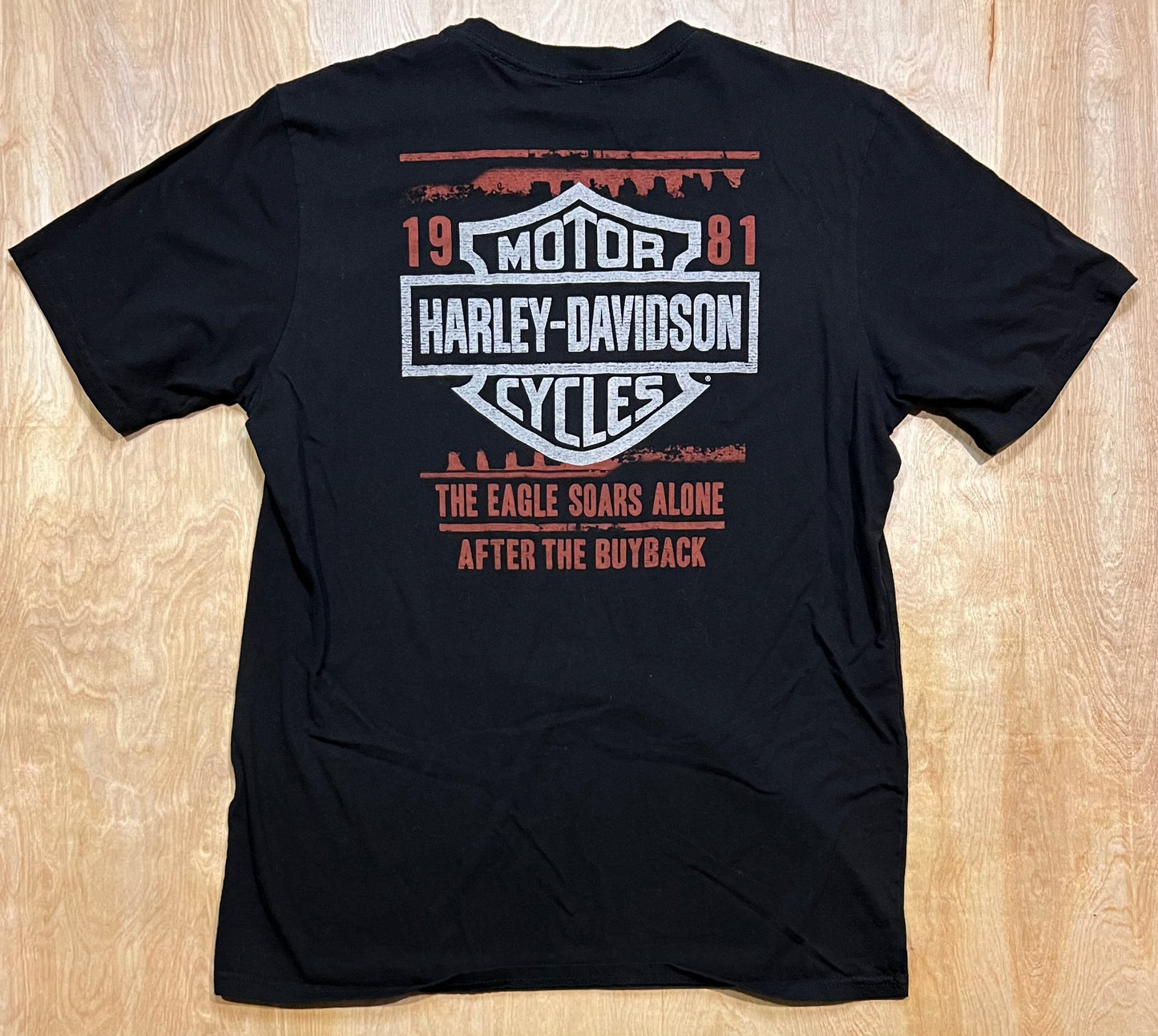 Harley Davidson Willie "The Eagle Soars" 1981 T-Shirt