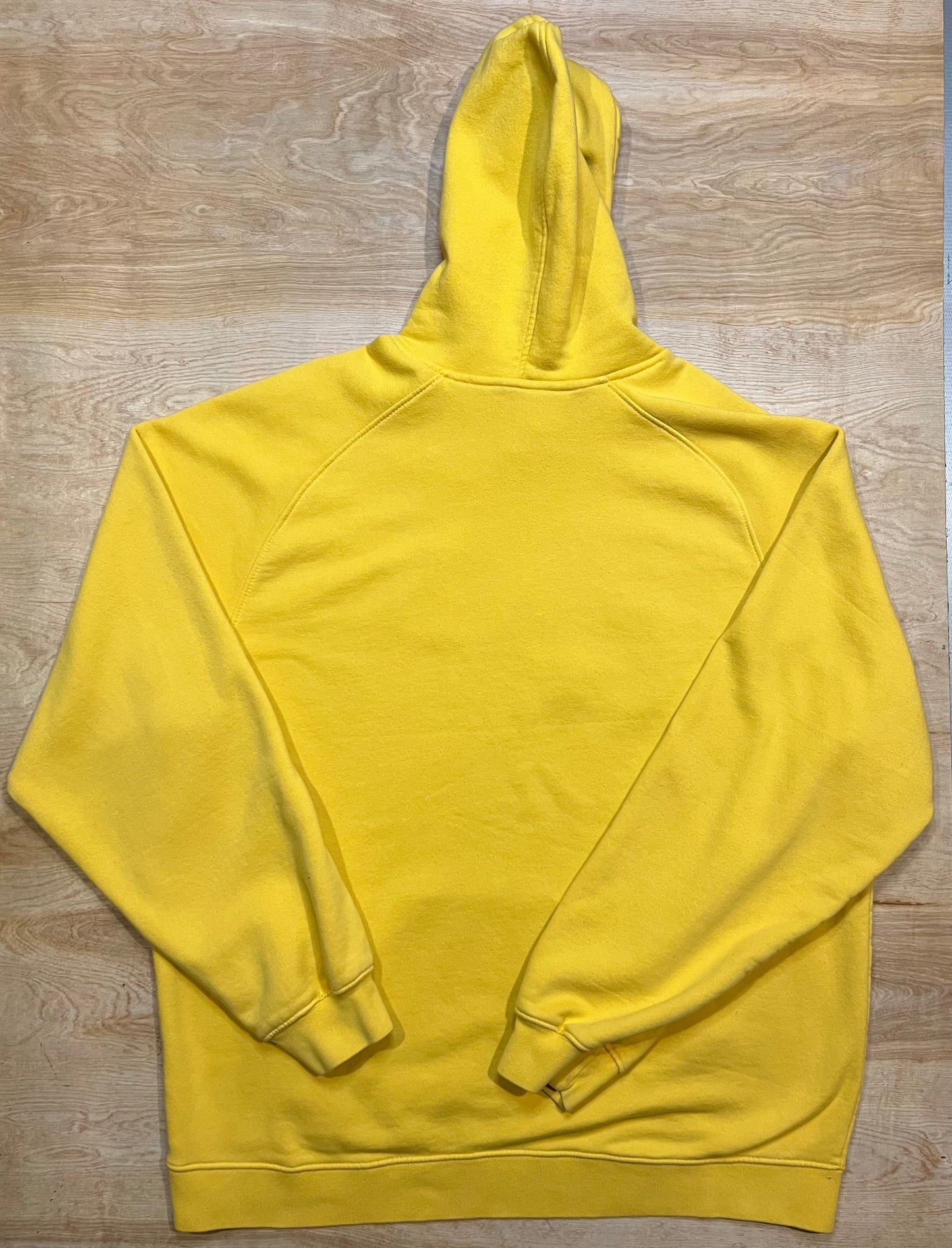 Y2K Silver Tag Yellow Nike Hoodie