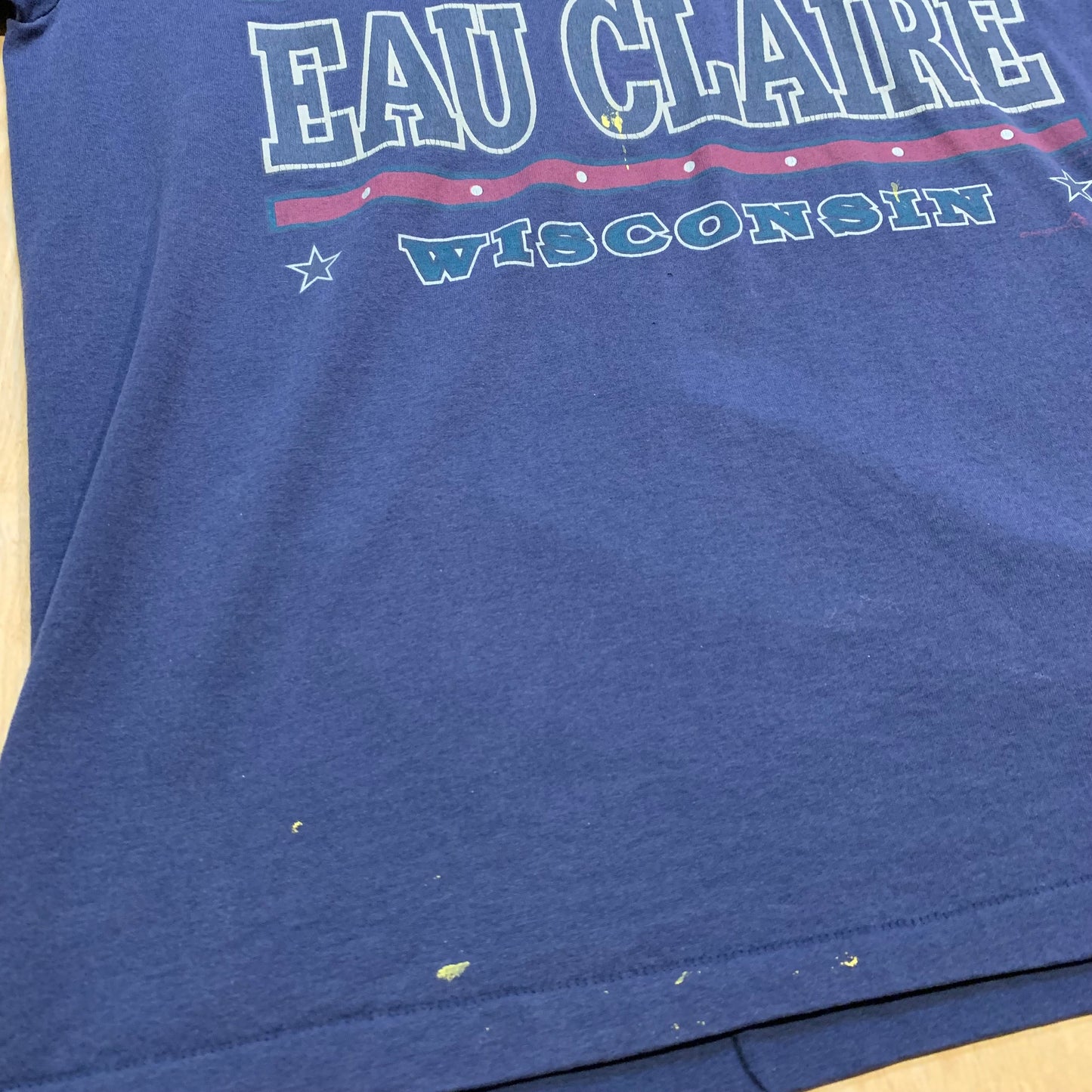 1993 Eau Claire Wisconsin Badger State Single Stitch T-Shirt
