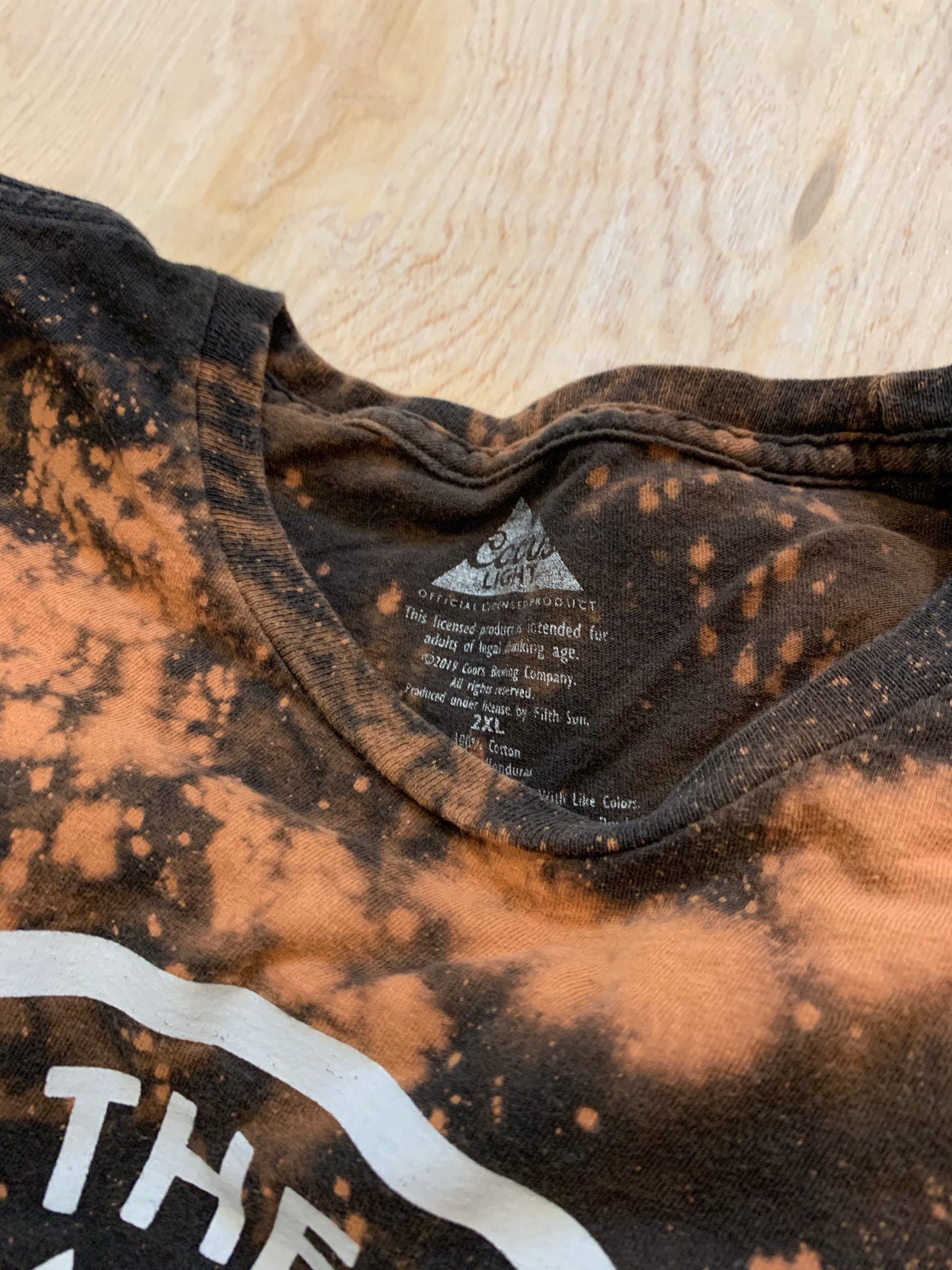 Coors Lite Bleached T-Shirt