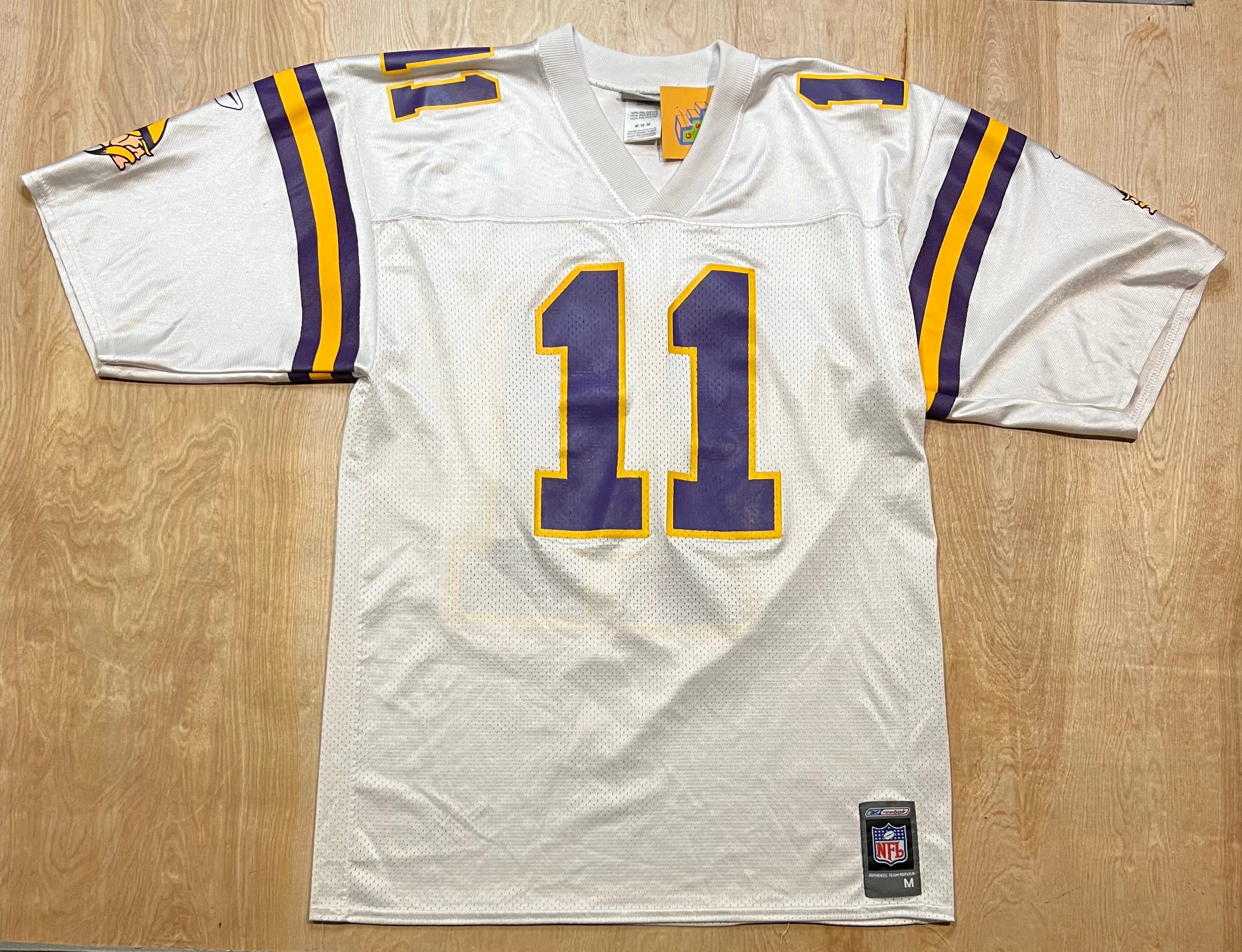 DANTE CULPEPPER MINNESOTA VIKINGS VINTAGE 2000'S REEBOK JERSEY