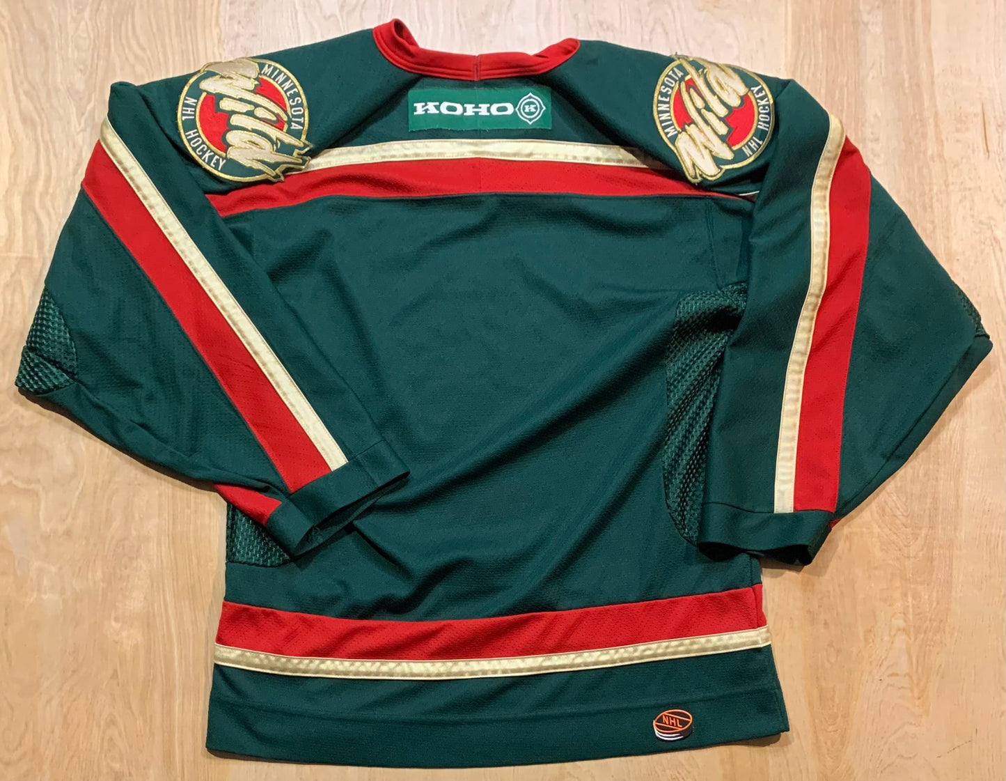 Authentic Stitched Minnesota Wild Jersey