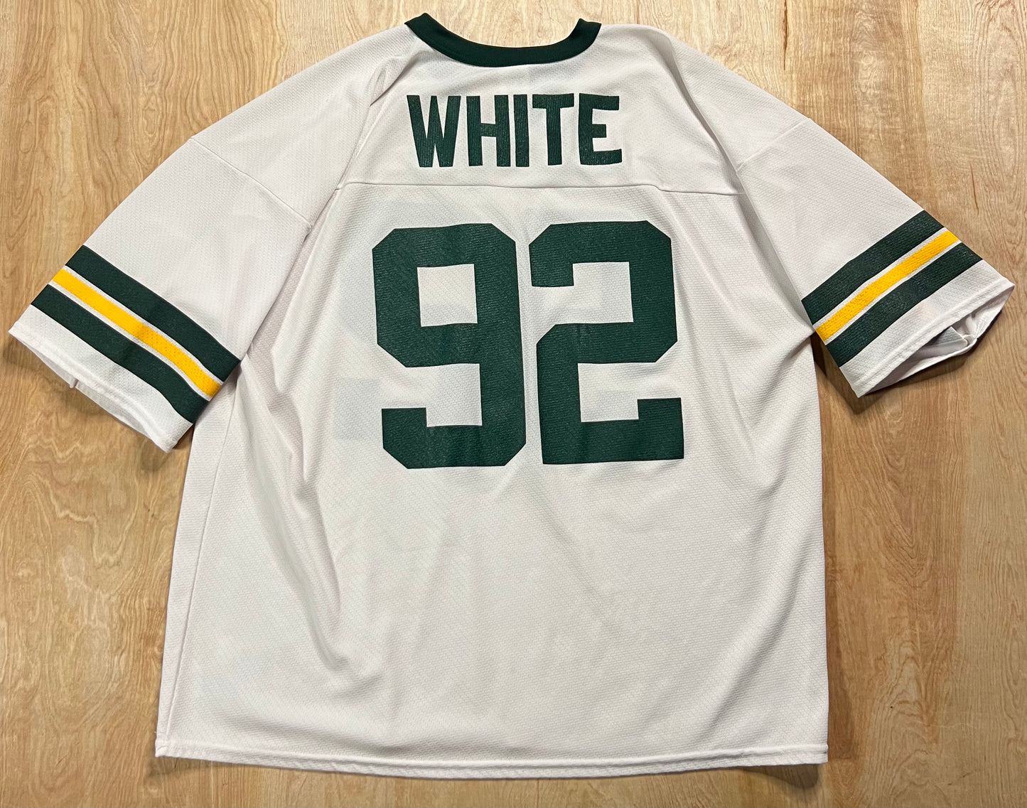 1990's Reggie White Green Bay Packers Logo 7 Jersey