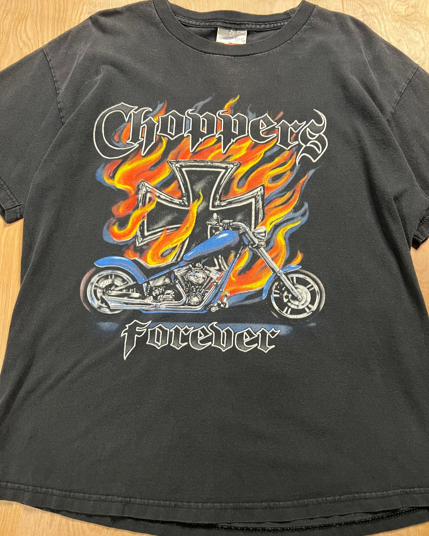 1990's Faded Choppers Forever T-Shirt