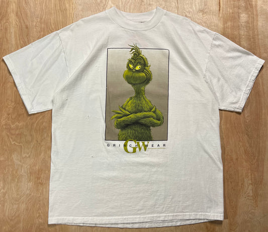 1997 Dr Seuss Grinch Wear Distressed T-Shirt