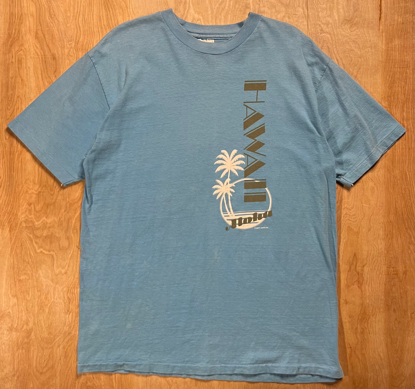 Early 1990's Aloha Hawaii Happy Shirts Single Stitch T-Shirt