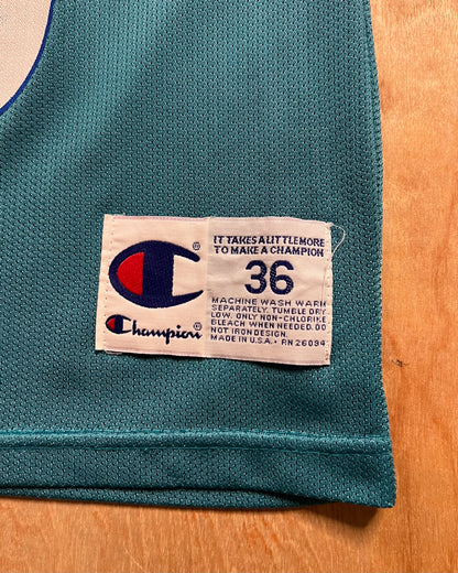 1990's Charlotte Hornets Alonzo Mourning Champion Jersey