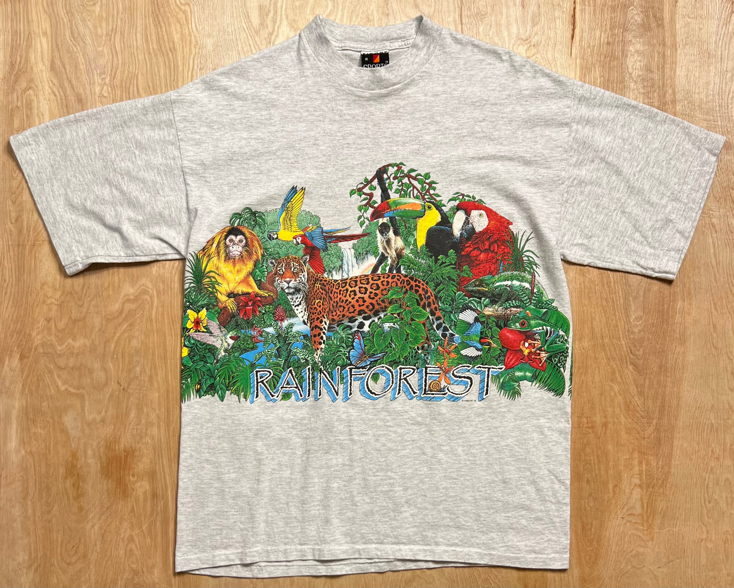 1991 Rainforest Signal Sports Single Stitch T-Shirt