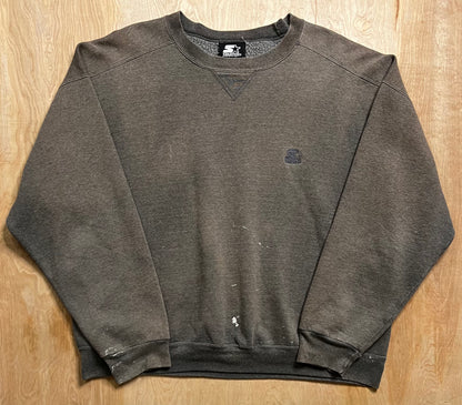 1990's Distressed Starter Crewneck