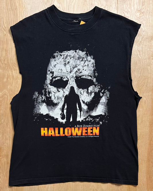 2007 A Rob Zombie Film "Halloween" Chopped Tank Top