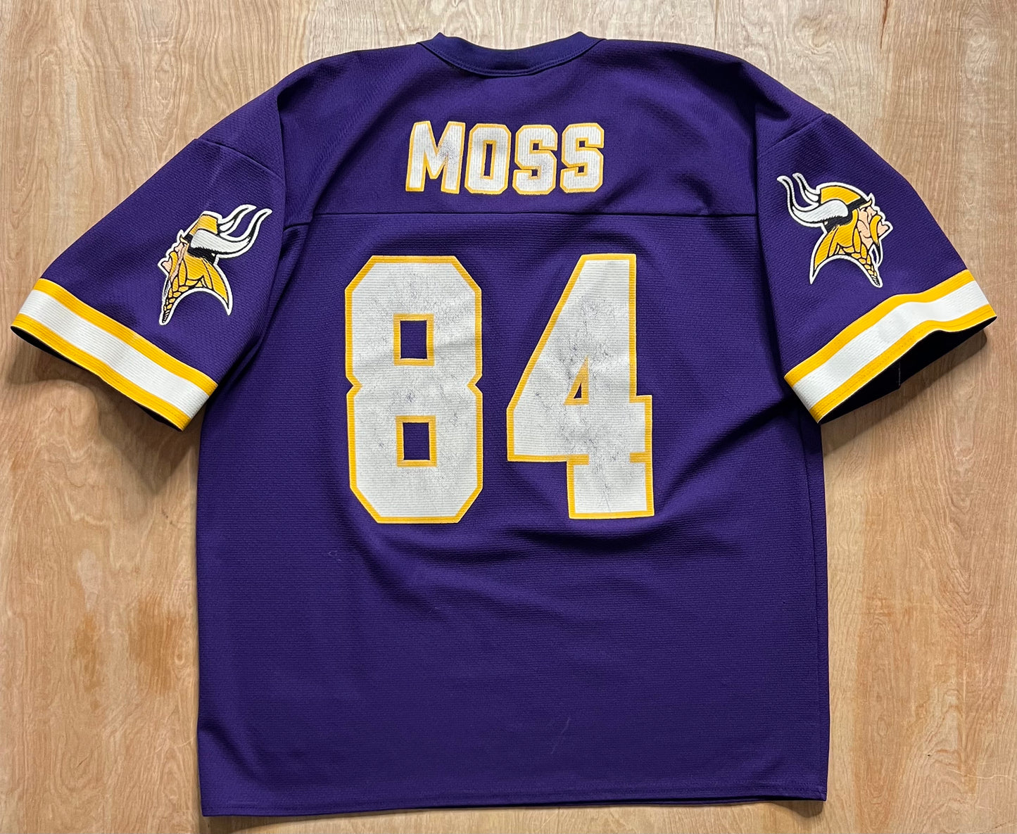 1990's Randy Moss Minnesota Vikings Logo Athletics Jersey