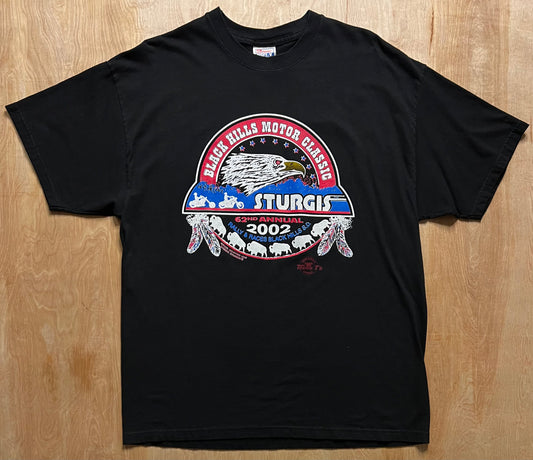 2002 Black Hills Motor Classic Sturgis Bike Week T-Shirt