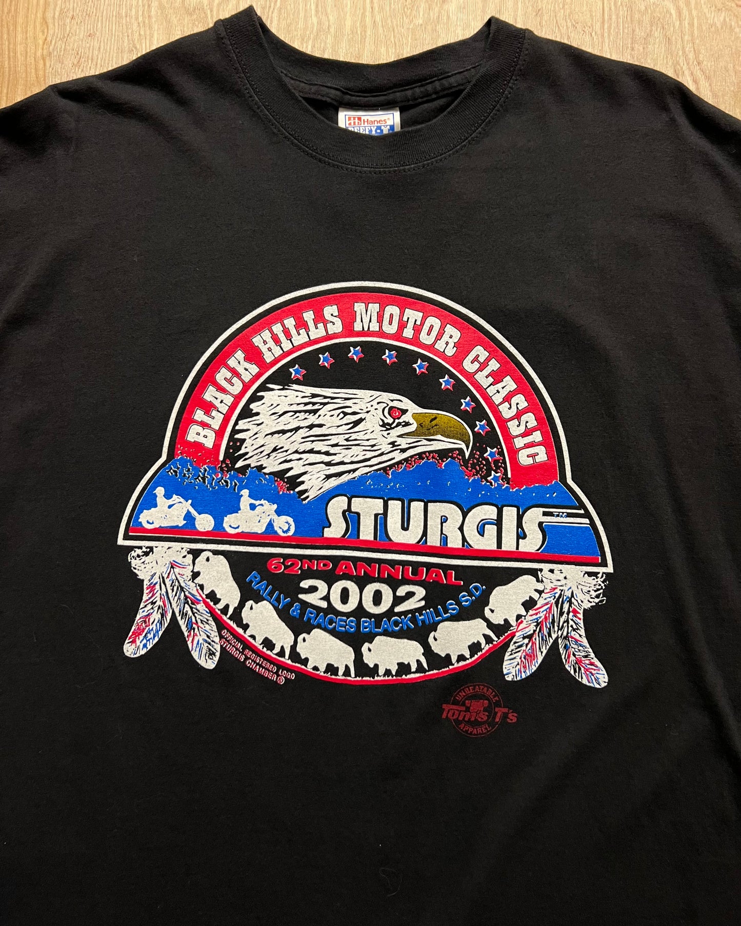 2002 Black Hills Motor Classic Sturgis Bike Week T-Shirt