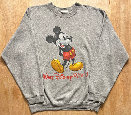Early 2000's Mickey Mouse x Walt Disney World Crewneck