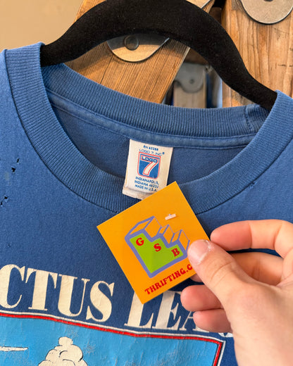 1990s Chicago Cubs Spring Training Logo 7 Single Stitch Faded and Distressed T-Shirt