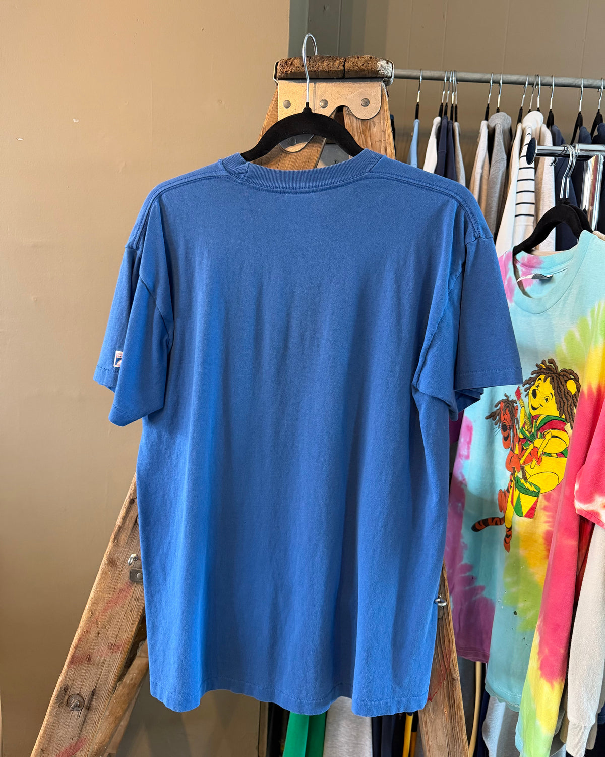 1990s Chicago Cubs Spring Training Logo 7 Single Stitch Faded and Distressed T-Shirt