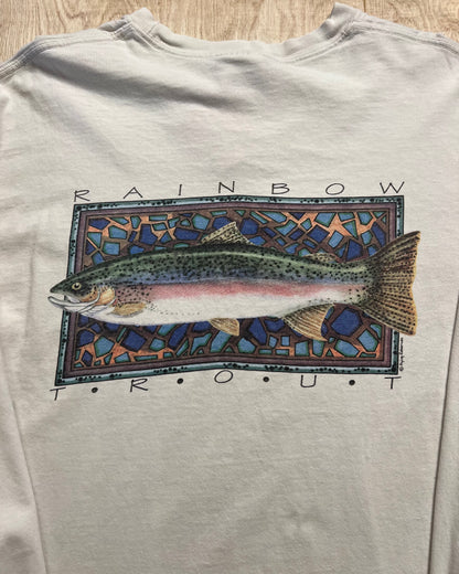 Vintage Rainbow Trout Long Sleeve Shirt