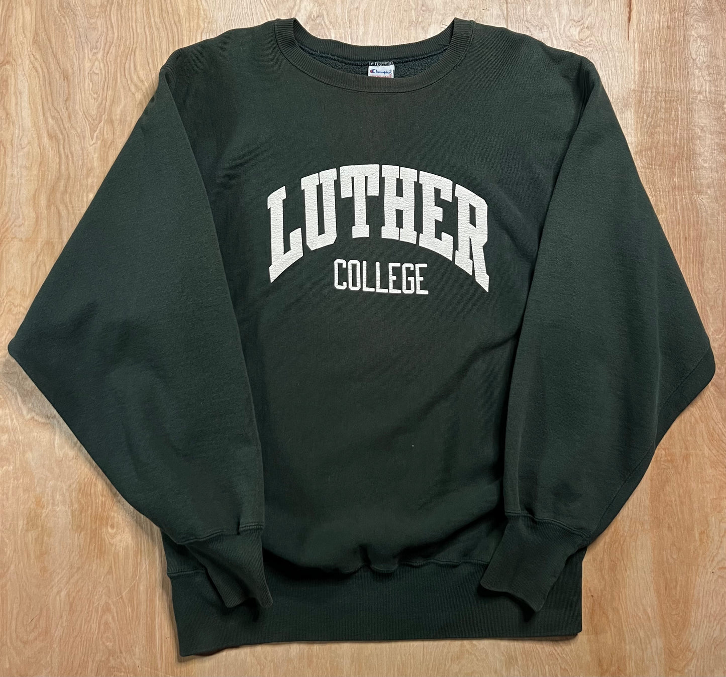 1990's Luther College Heavy Champion Reverse Weave Crewneck