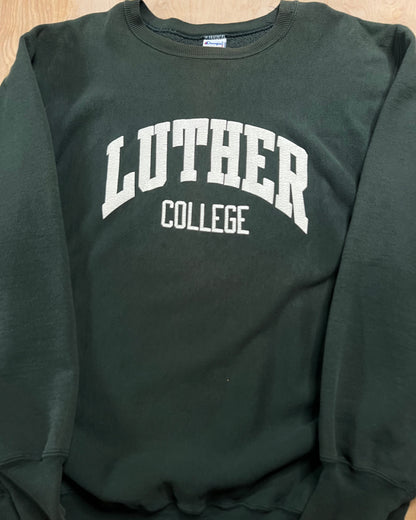 1990's Luther College Heavy Champion Reverse Weave Crewneck