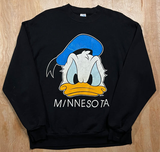 Early 1990's Donald Duck x Minnesota Crewneck