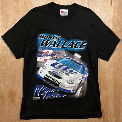 Early 2000's Rusty Wallace "Night Train" Nascar T-Shirt